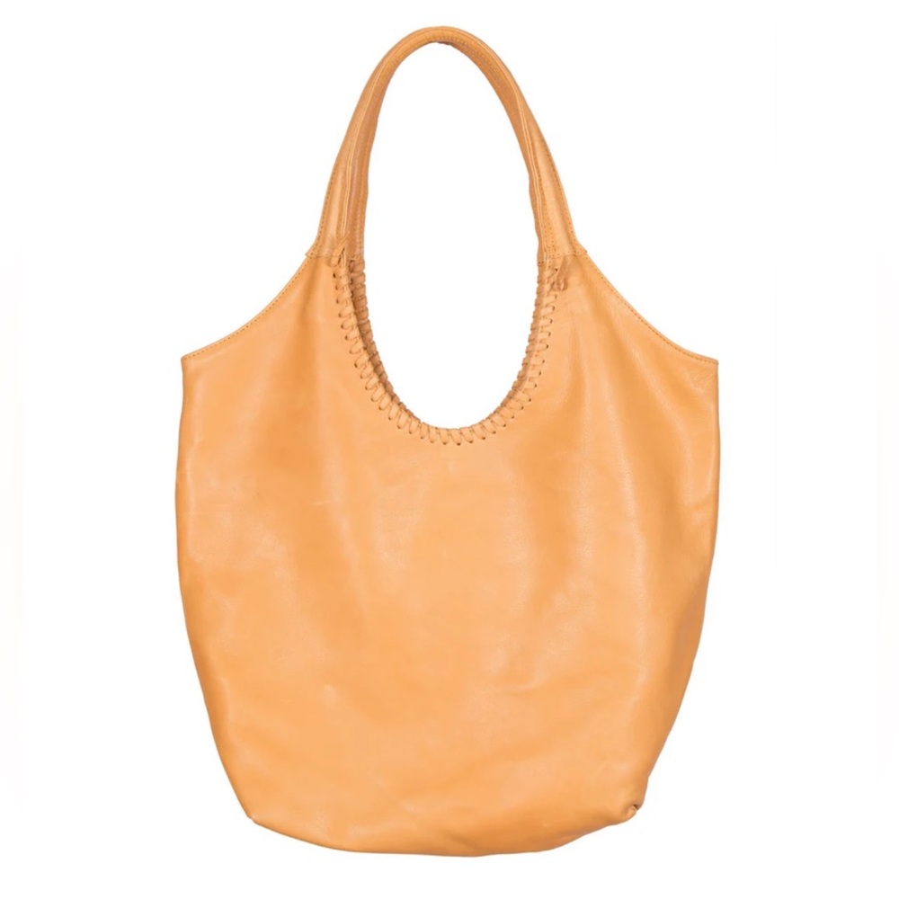Jennifer Haley large tote in natural leather